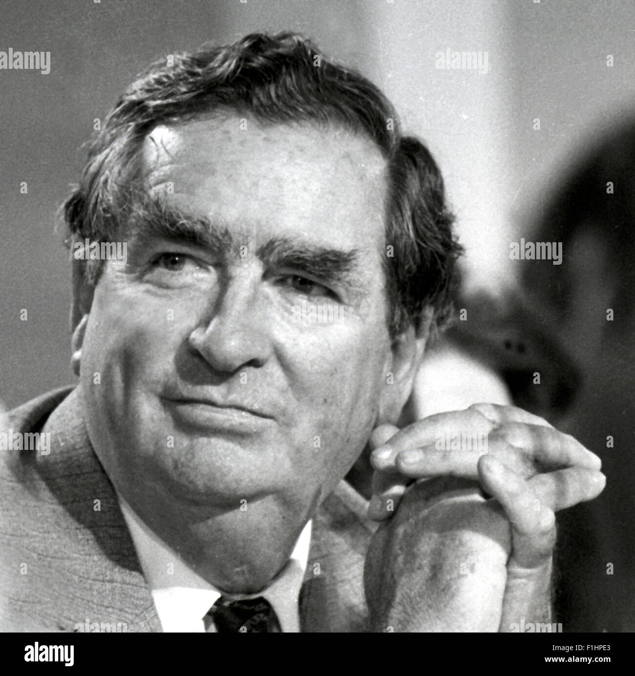 Denis Healey MP Lord Healey UK Labour politician - 1984 image Stock Photo