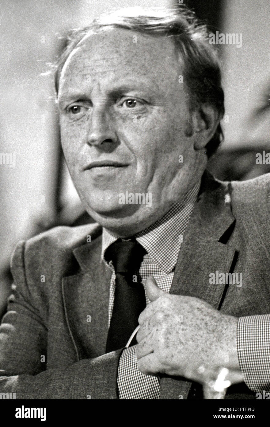 Neil Kinnock Lord Kinnock Labour politician - 1984 image Stock Photo