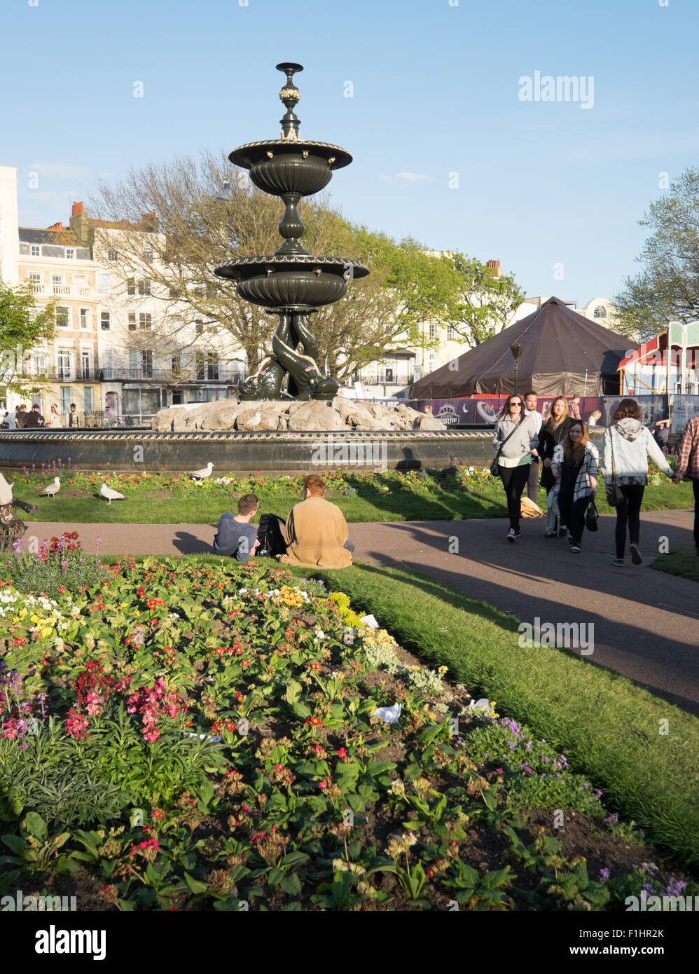 Brighton victoria gardens hires stock photography and images Alamy