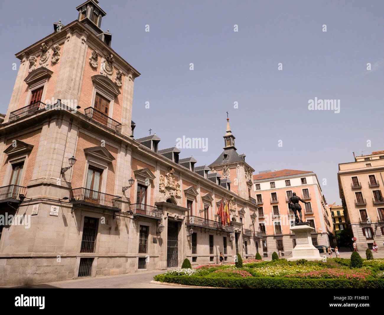 Plaza de la Villa, Madrid, Community of Madrid, Spain. Stock Photo