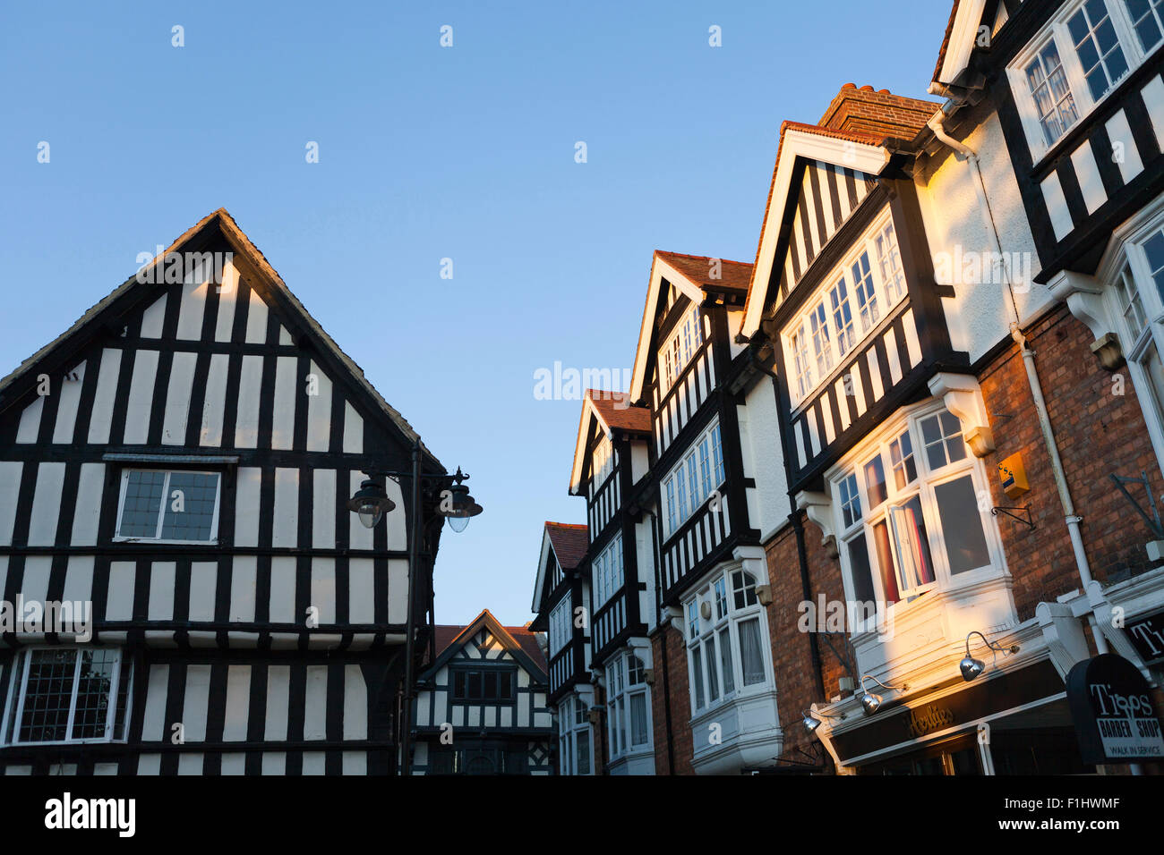 Market Place in Evesham, Worcestershire Stock Photo Alamy