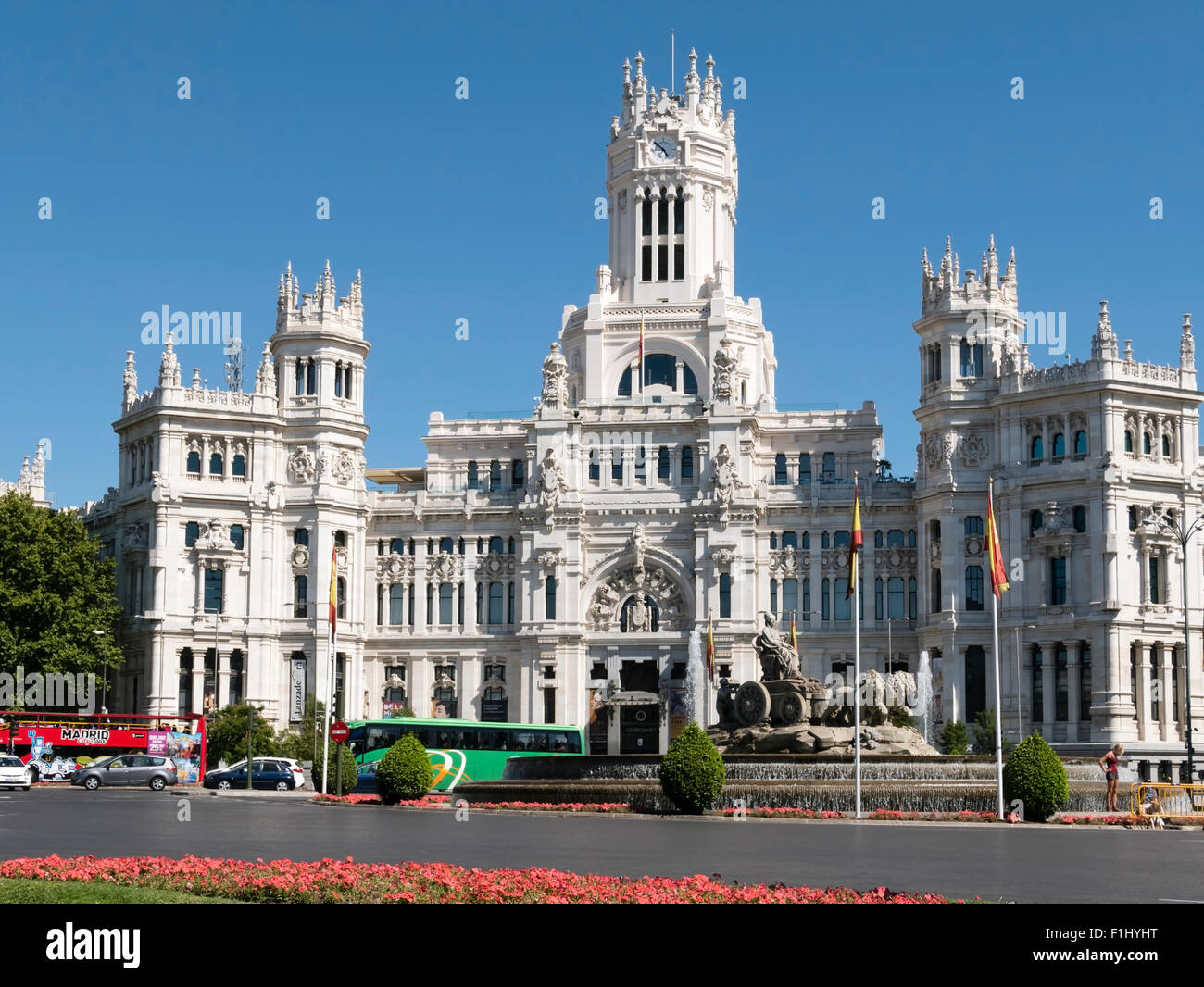 The City Hall, Plaza de Cibeles, Madrid, Community of Madrid, Spain