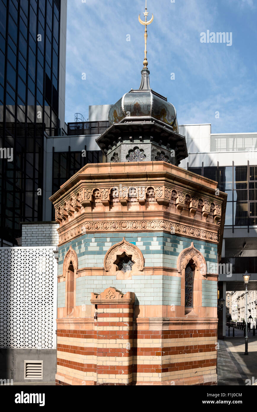 The Turkish Bath House in Bishopsgate designed by Harold Elphick and ...