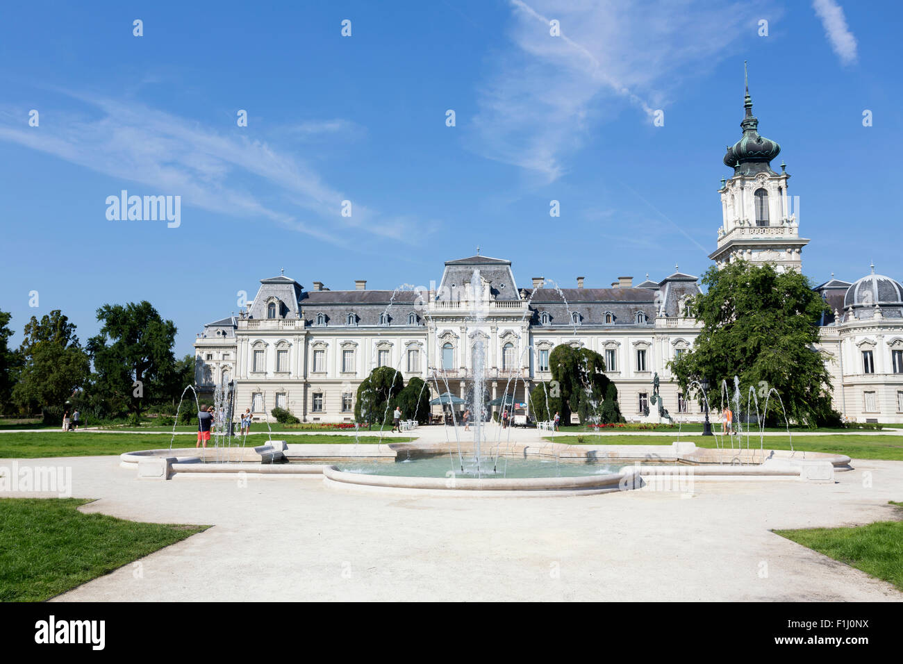 Festetics Palace in Keszthely near Lake Balaton Hungary Stock Photo