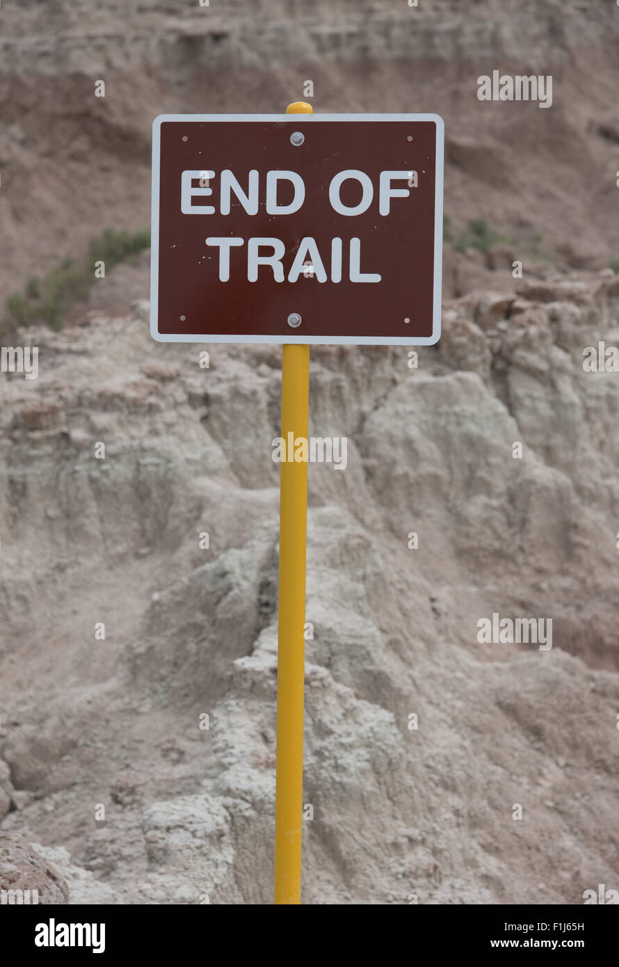 End of trail hires stock photography and images Alamy