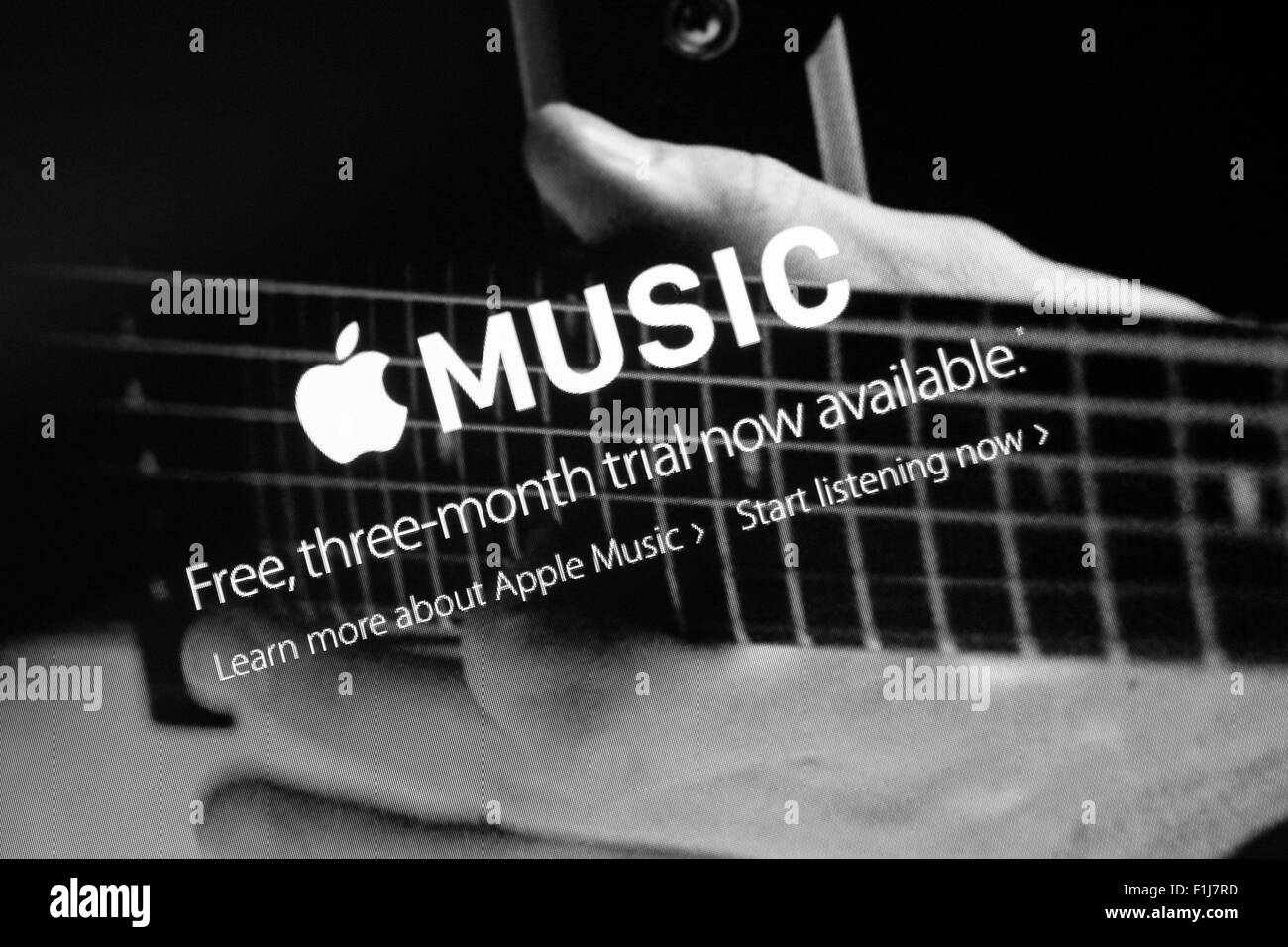 Apple Music Stock Photo