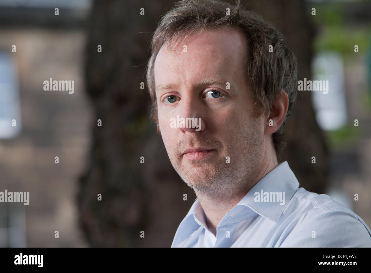 Paul Murray, the Irish novelist at the Edinburgh International Book Festival 2015. Edinburgh