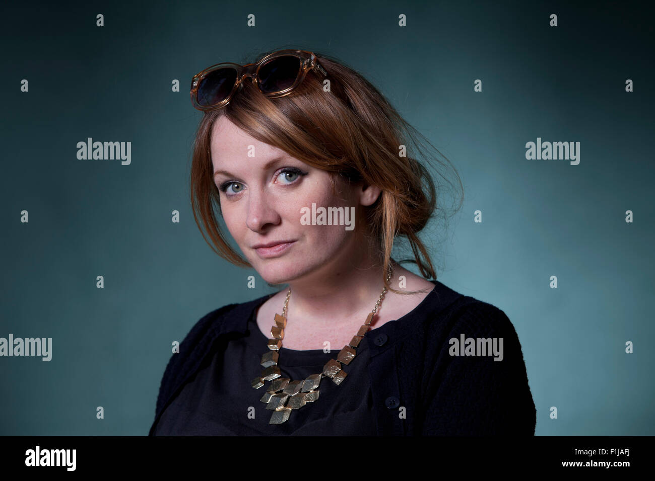 Kirsten Innes, the Scottish author and journalist, at the Edinburgh ...