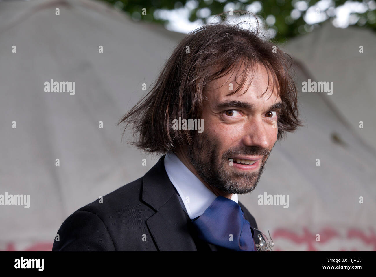 Cedric Villani, the French mathematician. Edinburgh International Book ...