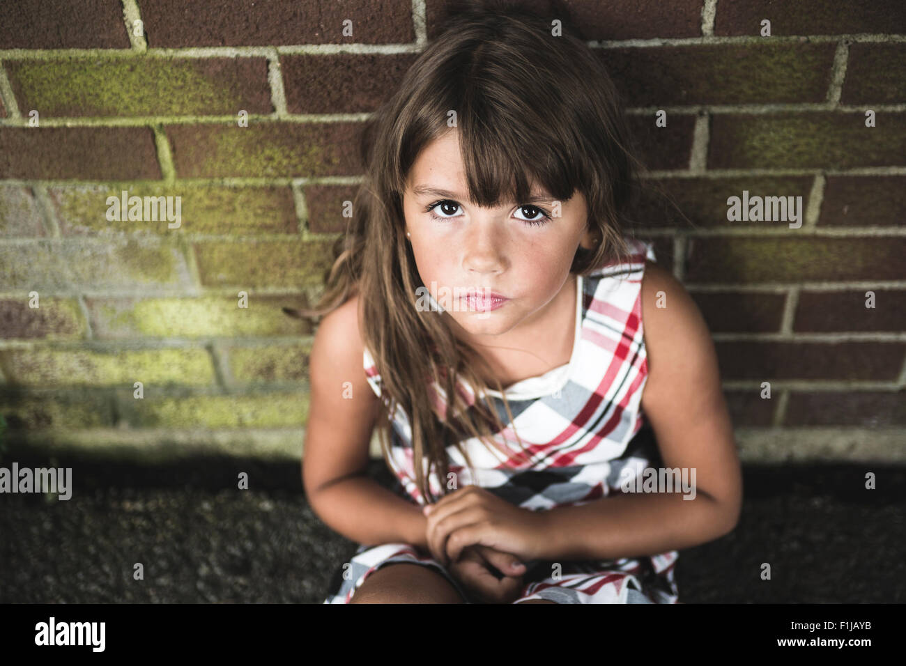 eight years old school girl Stock Photo - Alamy