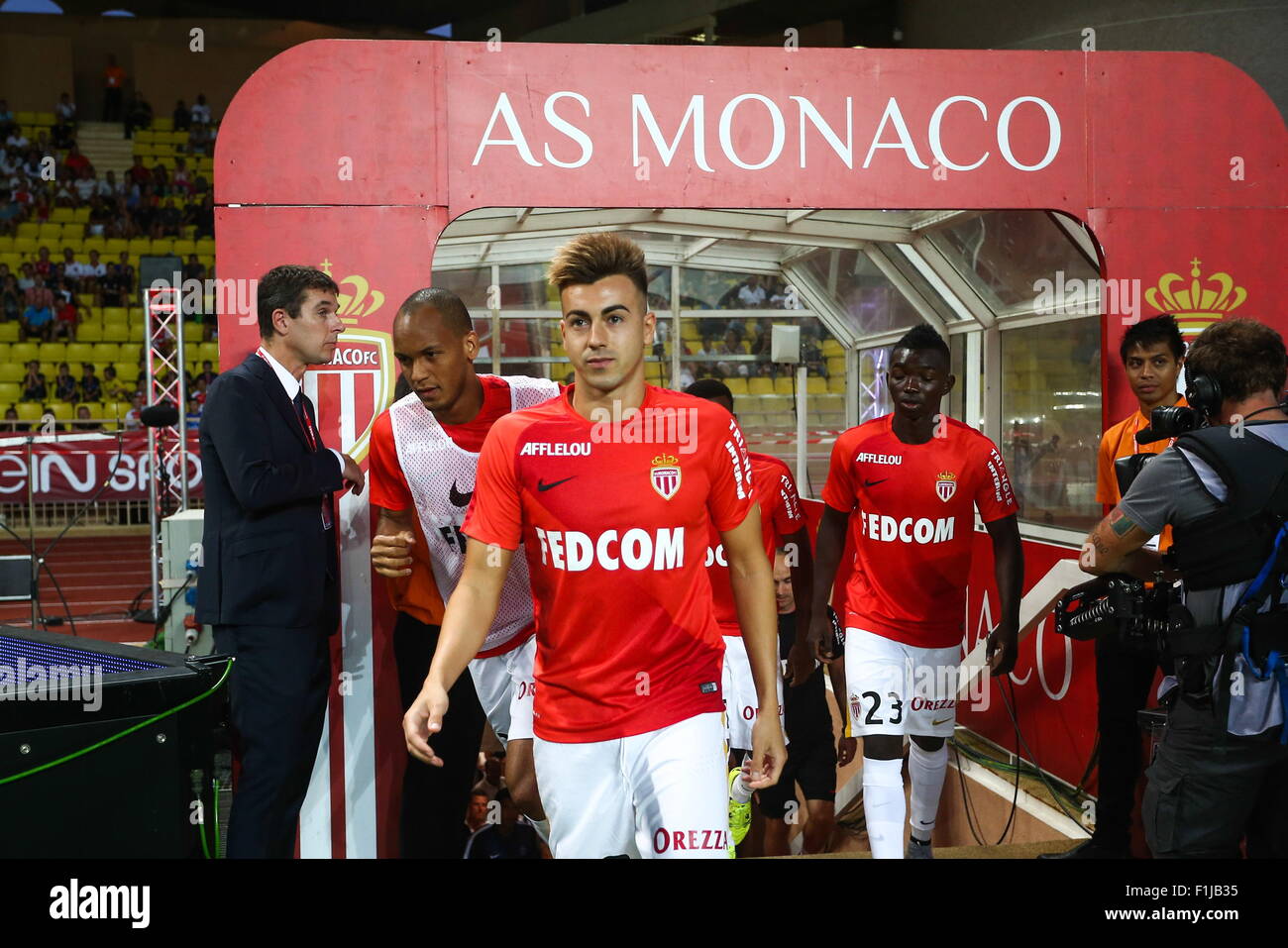 Stephan El Shaarawy - 30.08.2015 - Monaco/PSG - 4eme journee de Ligue 1.Photo : Serge Haouzi/Icon Sport Stock Photo