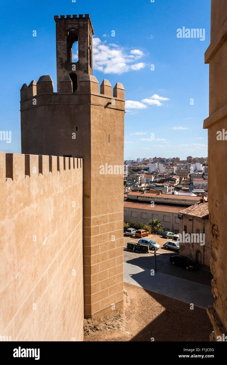 Watchtower  Espantaperros in Badajoz, Spain Stock Photo