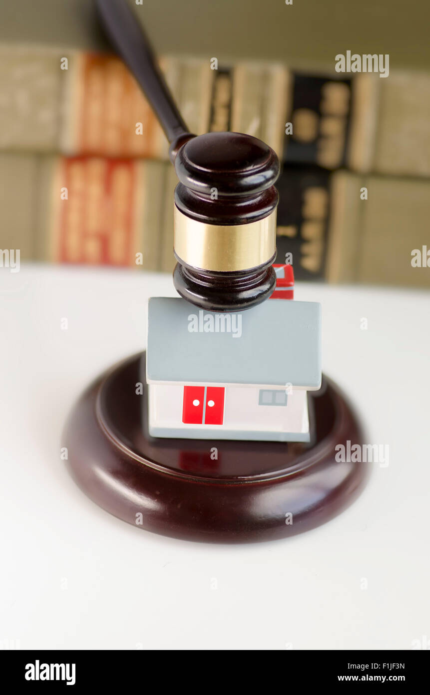 Legal law real estate concept image Stock Photo