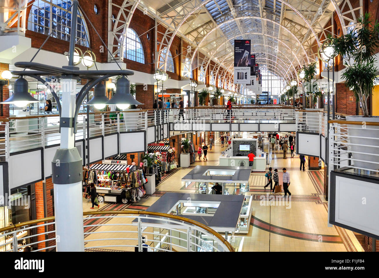 Interior of Victoria Wharf Shopping Centre, Victoria & Albert Waterfront, Cape  Town, Western Cape Province, South Africa Stock Photo - Alamy