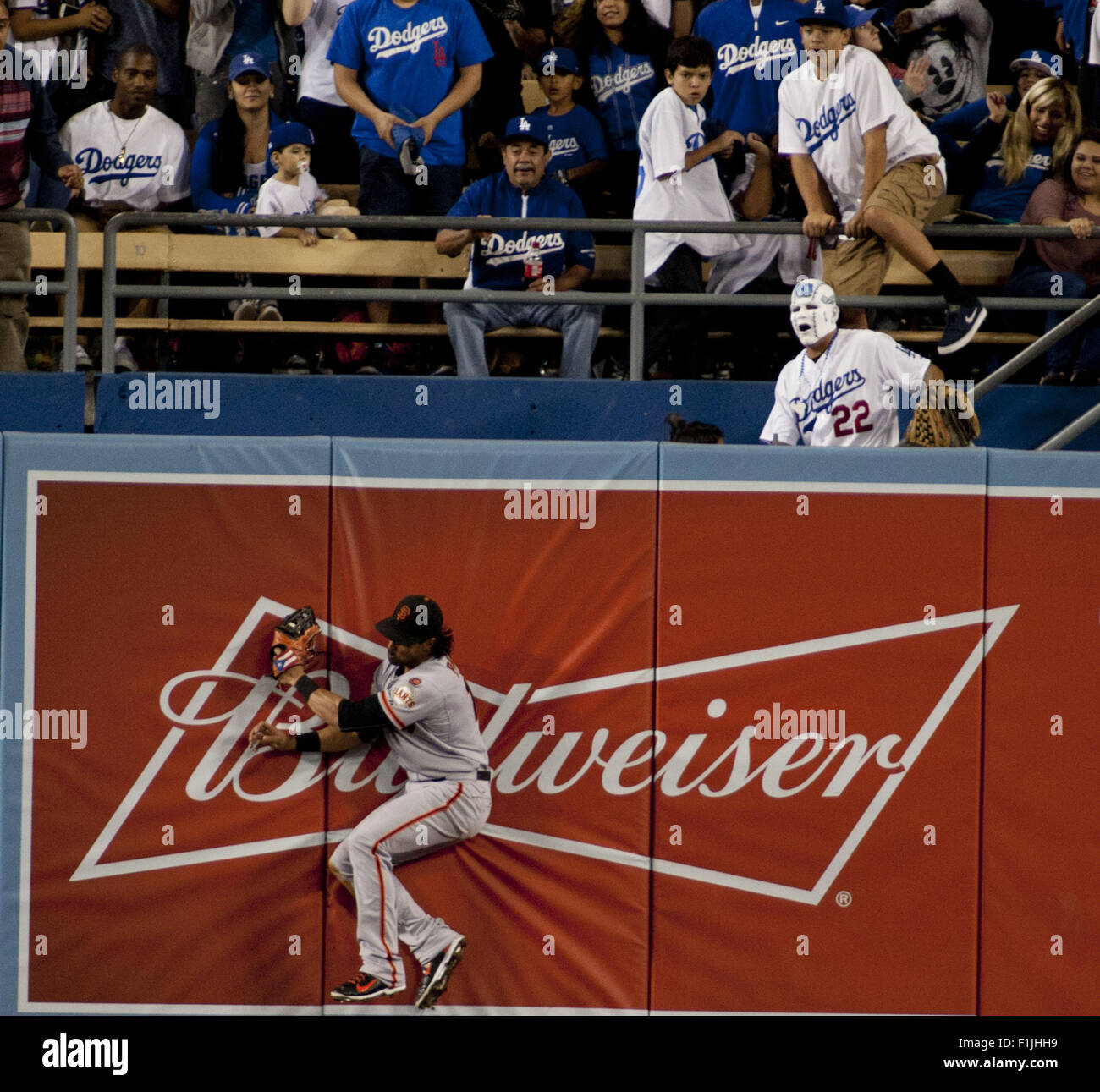 Los angeles dodgers fan hi-res stock photography and images - Alamy