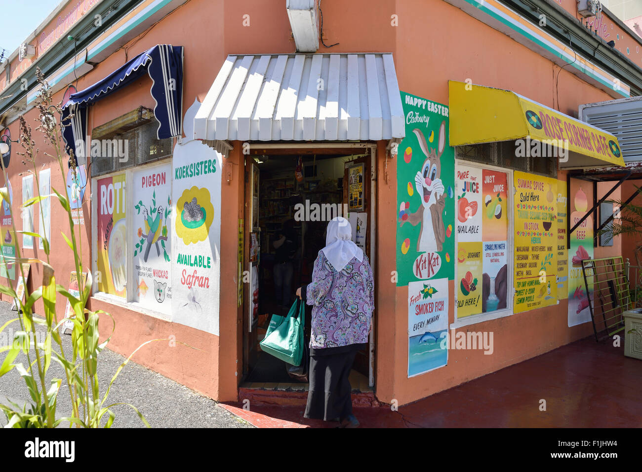 Rose Corner Cafe, Waal Street, Cape Town, Western Cape Province, Republic of South Africa Stock Photo