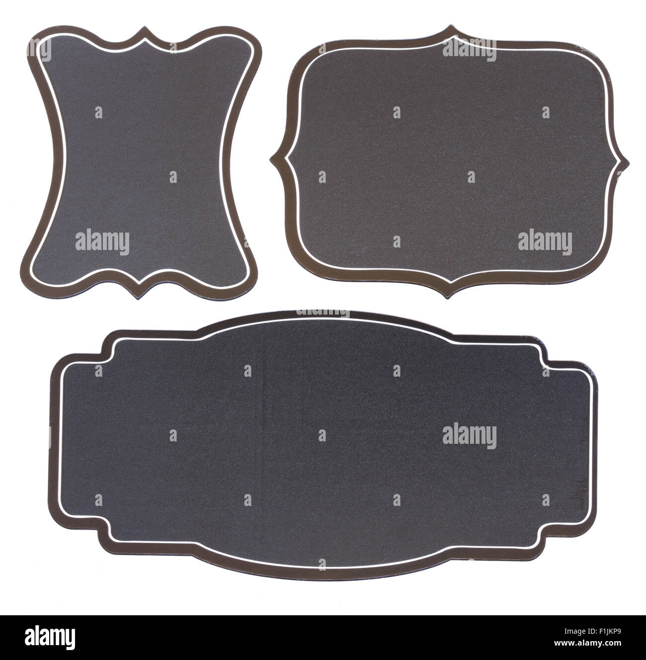 Hanging sale tag black Cut Out Stock Images Pictures Alamy