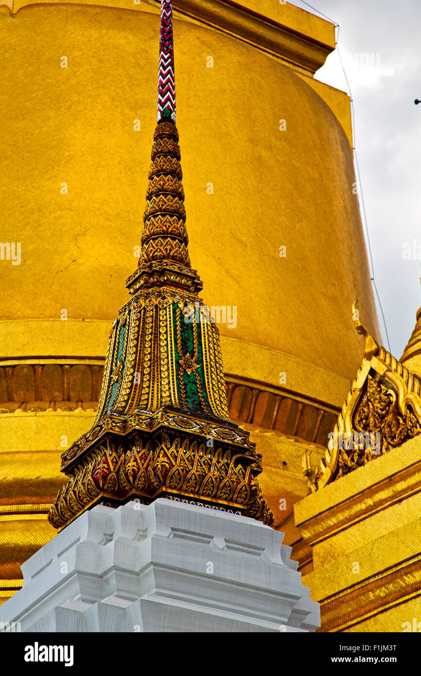 bangkok in temple thailand abstract cross colors roof wat asia sky and ...
