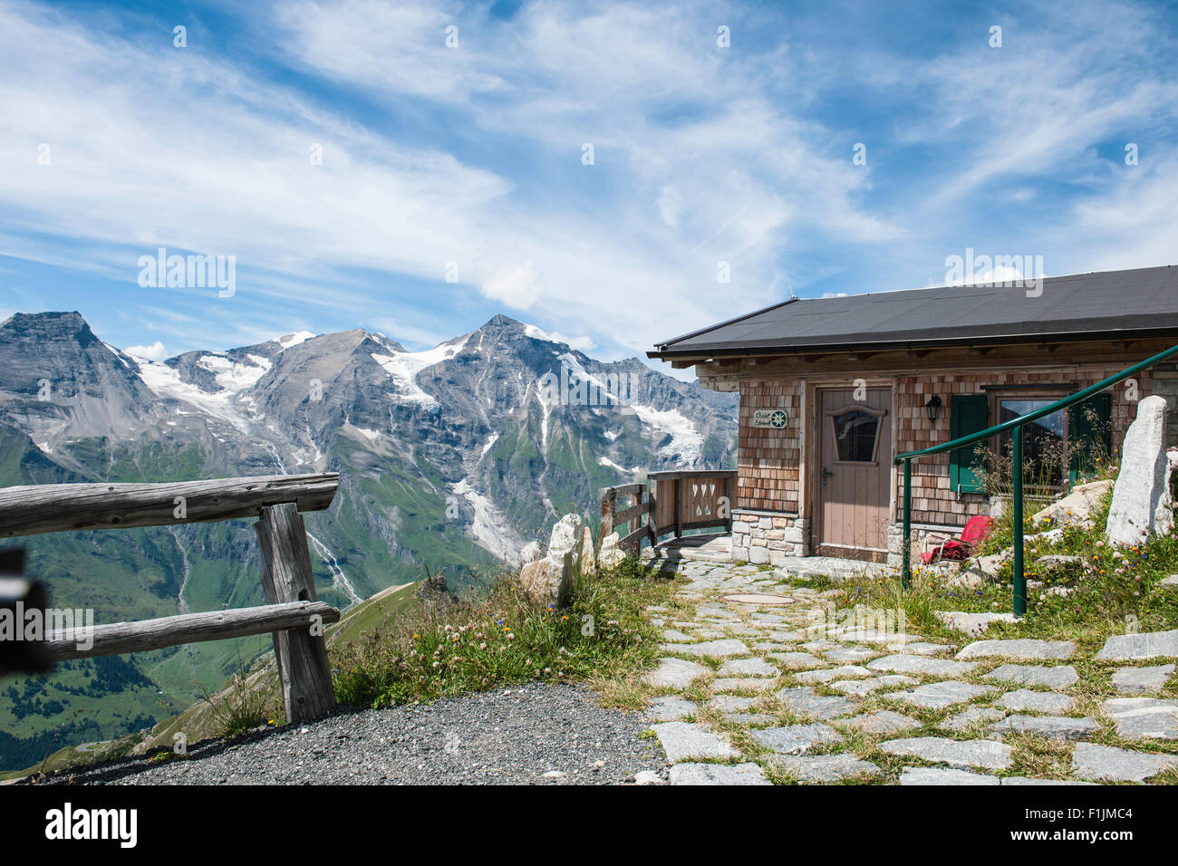 hiking in the alps of Austria Stock Photo - Alamy