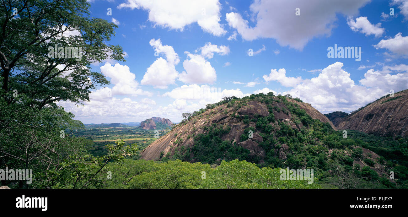 Landscape, Tanzania, Africa Stock Photo