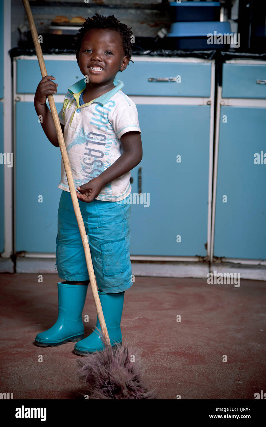 Sweeping floor africa hires stock photography and images Alamy
