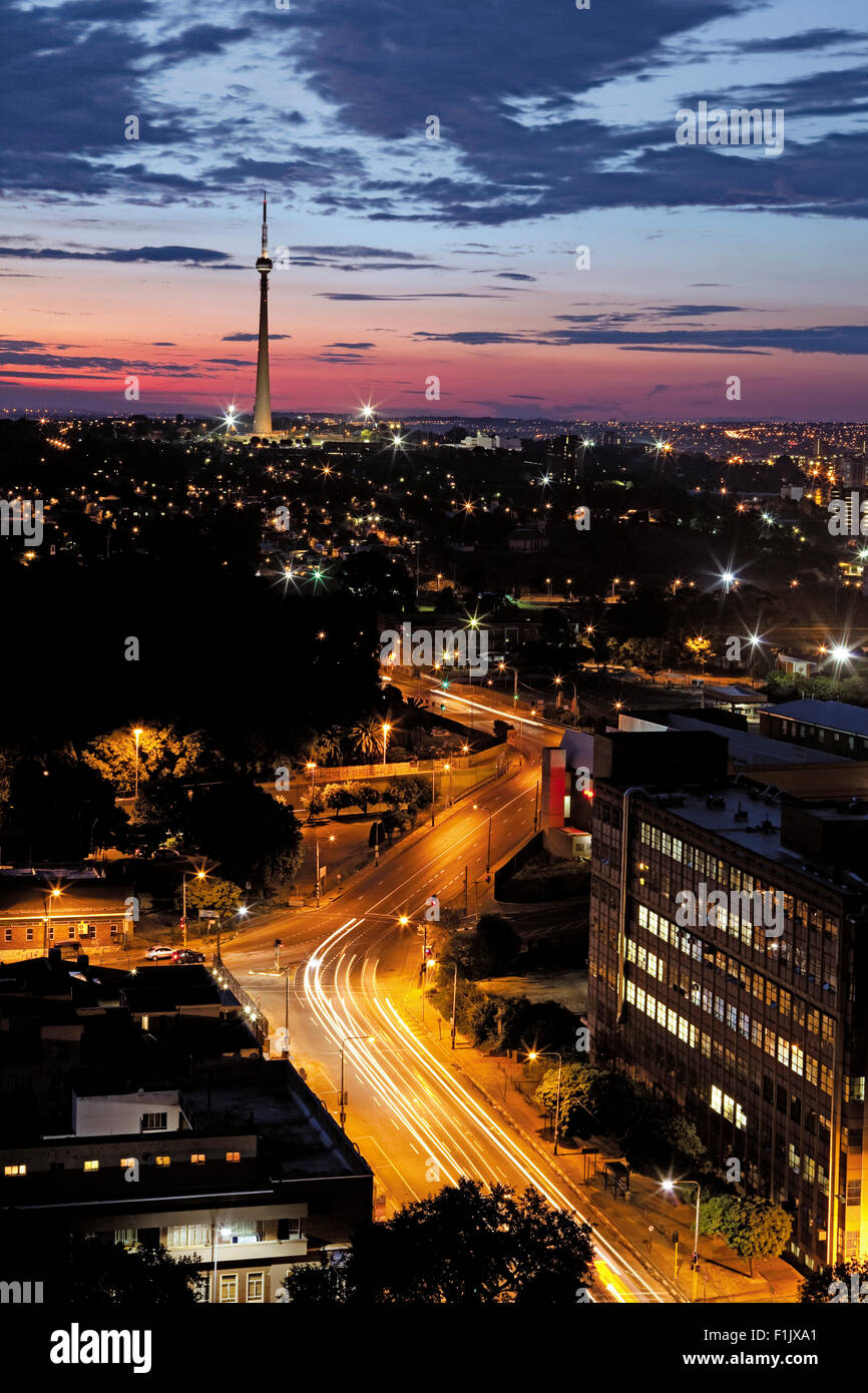 The Sentech Tower, Johannesburg Stock Photo - Alamy