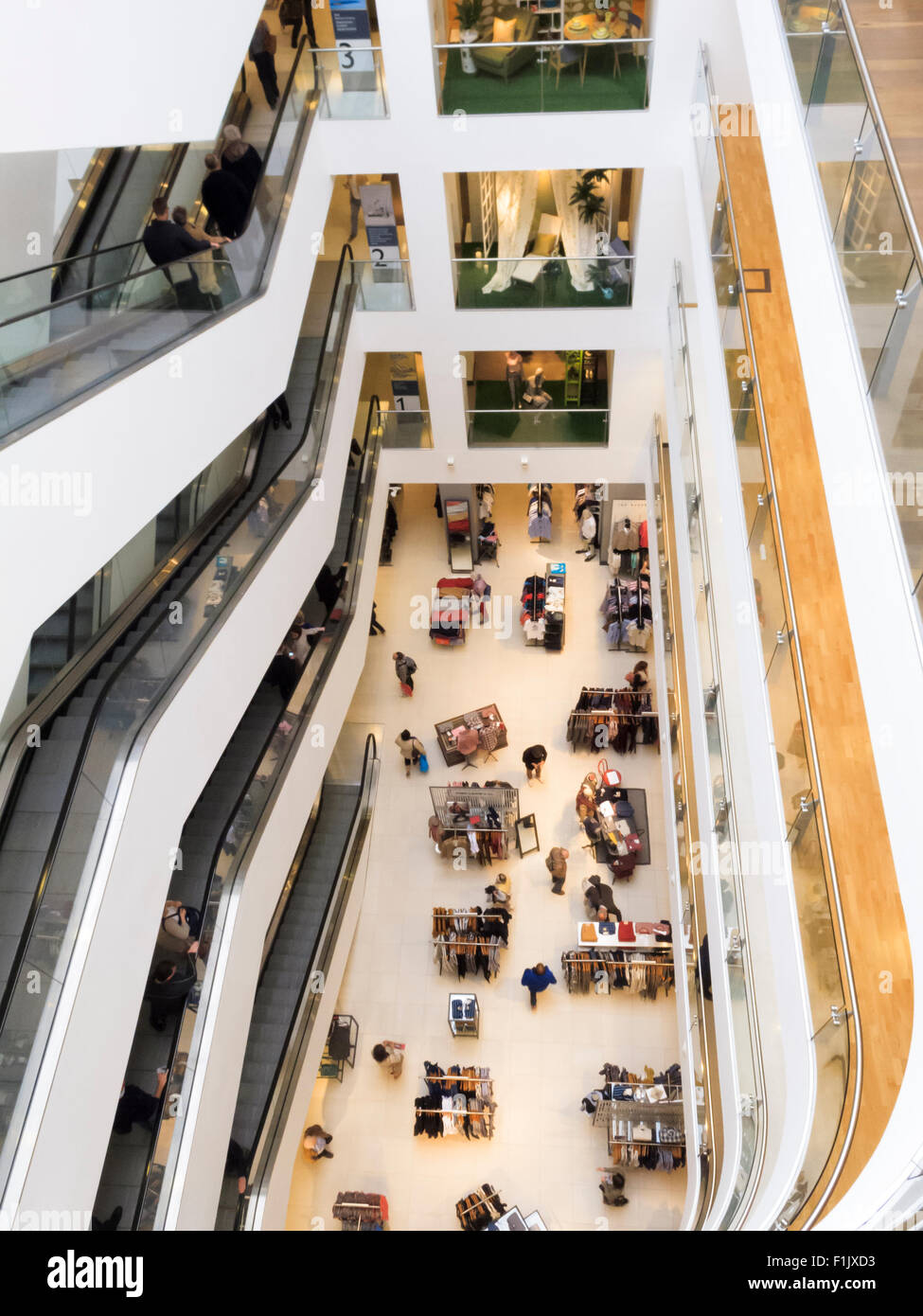 Department store interior lewis hires stock photography and images Alamy