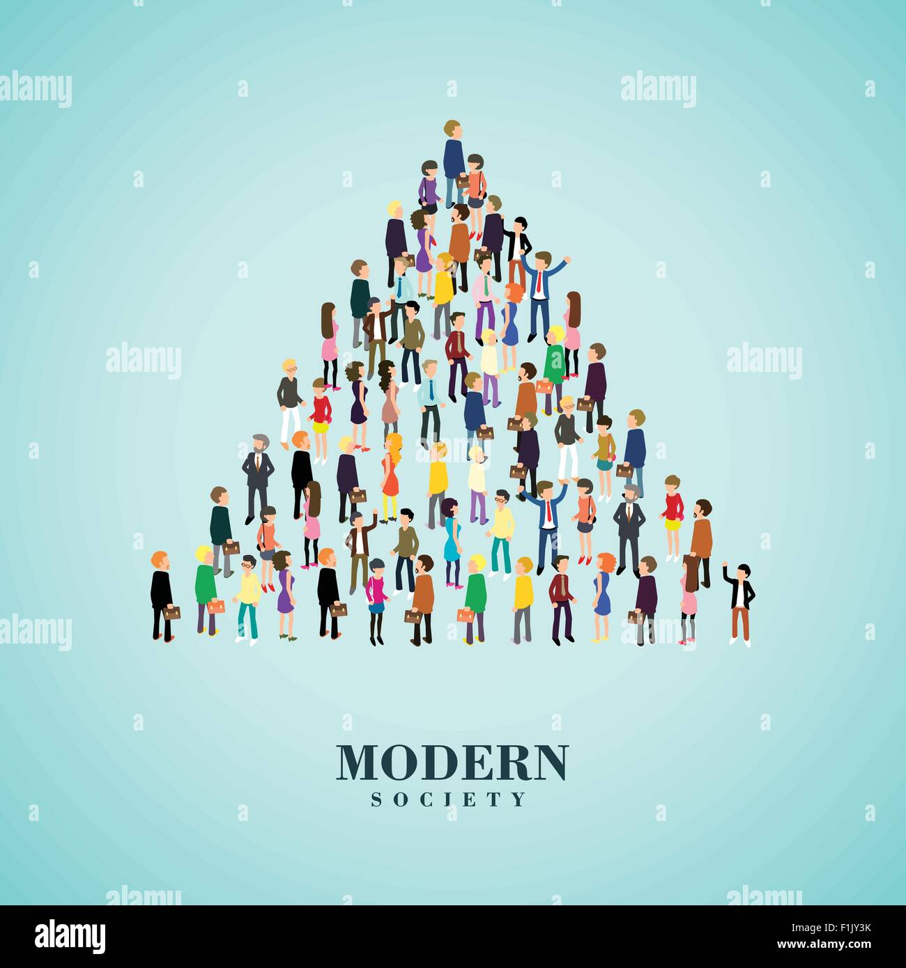 Modern Society Clip Art