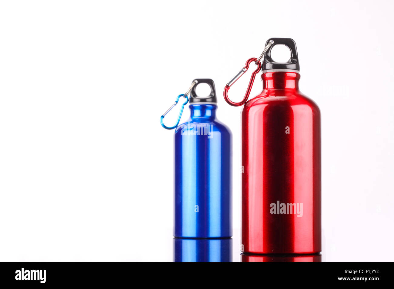 steel bottle isolated on white background Stock Photo - Alamy