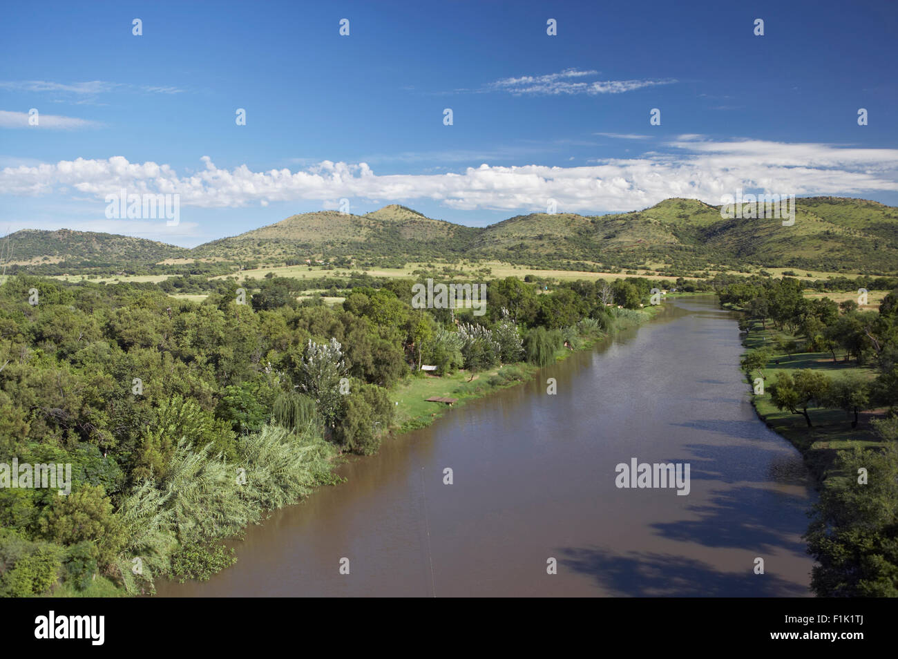 Crocodile River, Magaliesburg, North West, South Africa Stock Photo