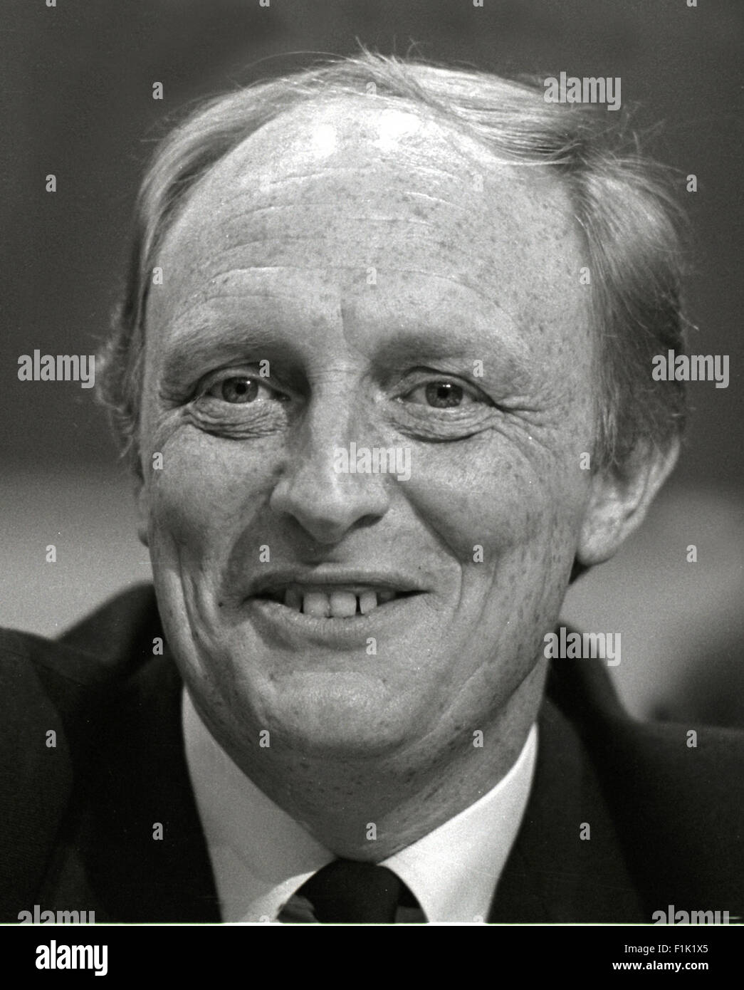 Neil Kinnock Lord Kinnock Labour politician 1984 image by David Cole from Press Portrait Service archives Stock Photo