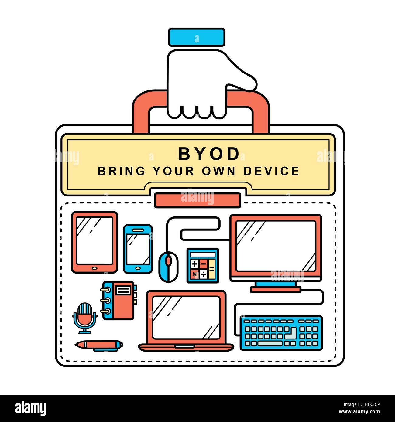 BYOD bring your own device in