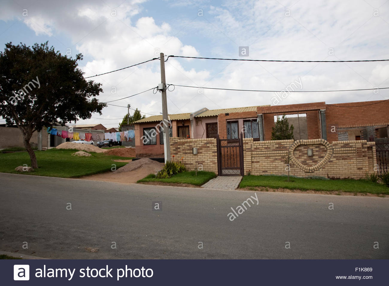 Township house, Alexandra, Gauteng Stock Photo 87090033 Alamy