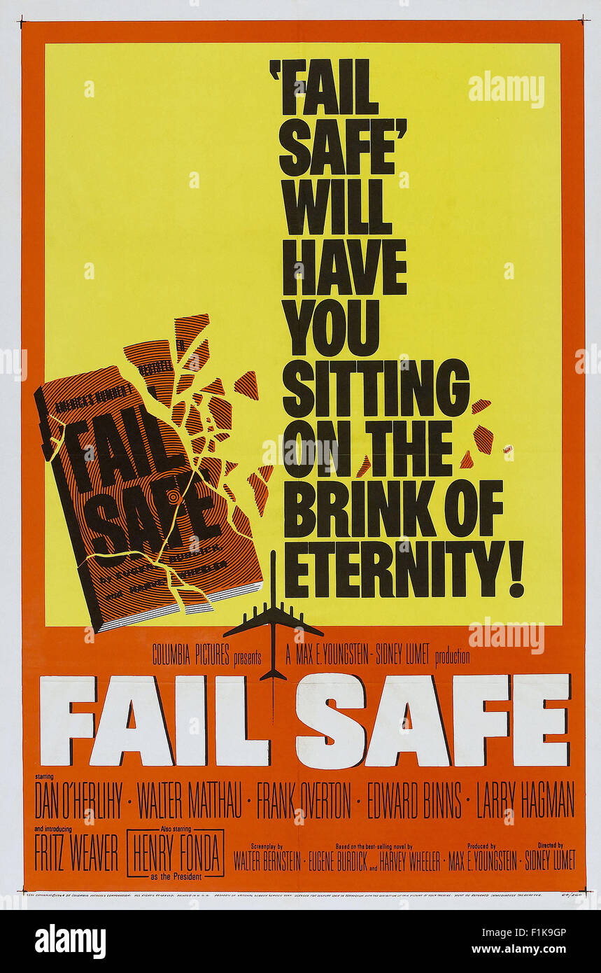 Fail Safe 001 Movie Poster Stock Photo Alamy