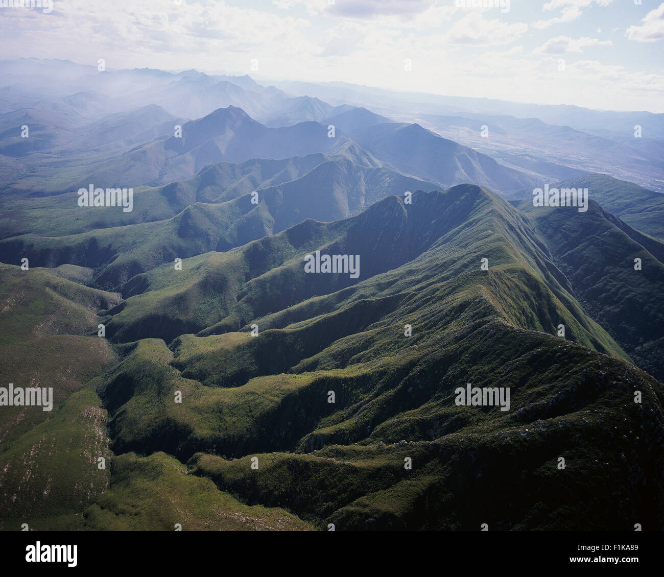 Mountain range aerial view hi-res stock photography and images - Alamy