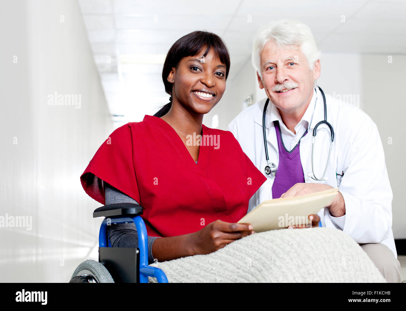 Black african woman doctor hi-res stock photography and images - Alamy