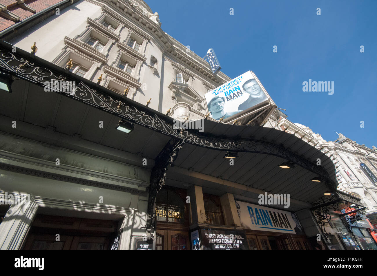 Apollo Theatre Shaftesbury Avenue London Stock Photo Alamy