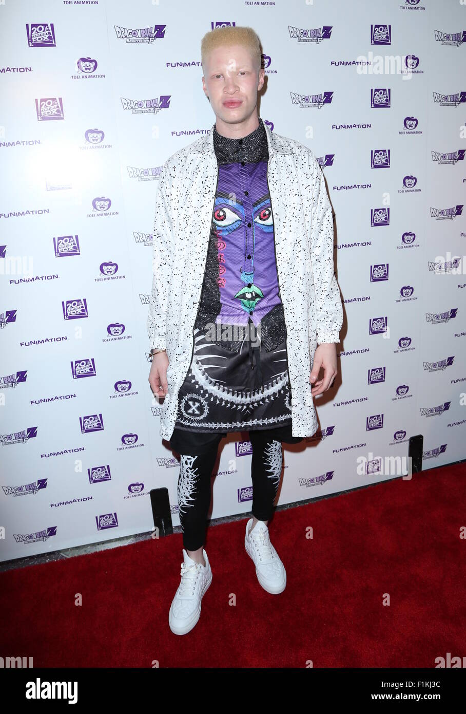 Dragon Ball Z: Resurrection 'F' held at Regal Cinemas LA LIVE 14 - Arrivals  Featuring: Shaun Ross Where: Los Angeles, California, United States When: 02 Jul 2015 Stock Photo