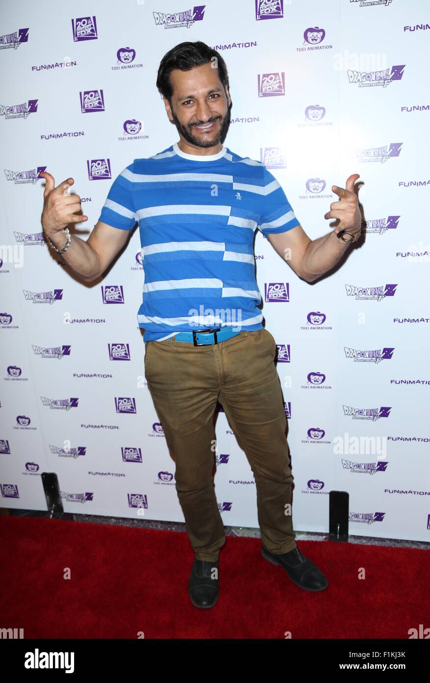 Dragon Ball Z: Resurrection 'F' held at Regal Cinemas LA LIVE 14 - Arrivals  Featuring: Cas Anvar Where: Los Angeles, California, United States When: 02 Jul 2015 Stock Photo