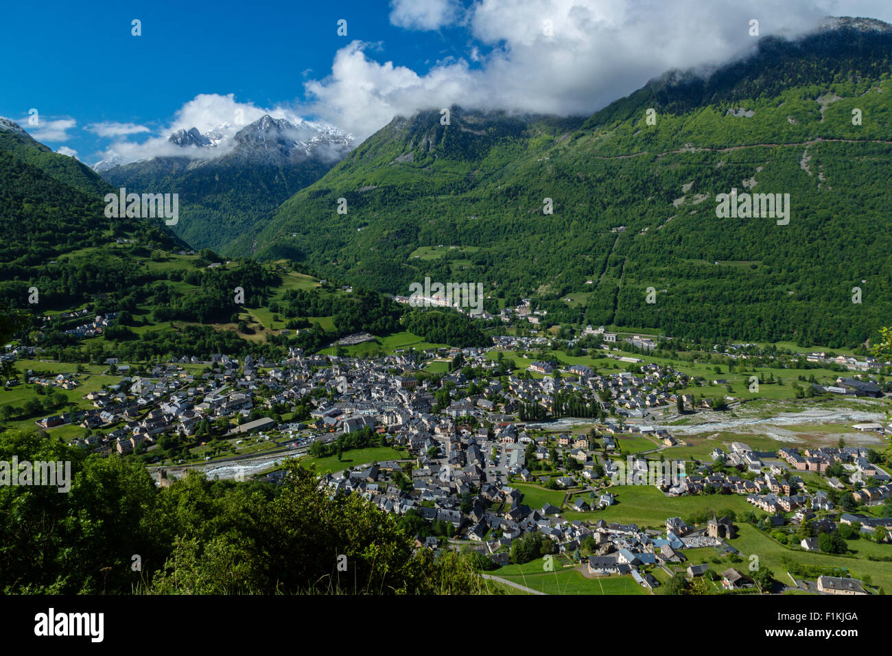 Luz Saint Sauveur, Hautes Pyrenees, France Stock Photo Alamy