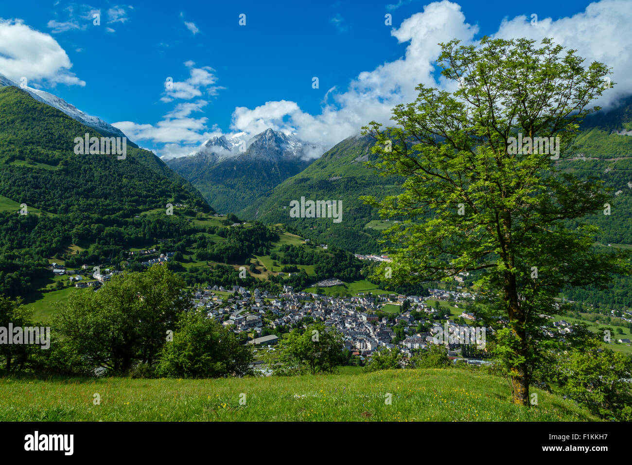 Luz Saint Sauveur, Hautes Pyrenees, France Stock Photo Alamy