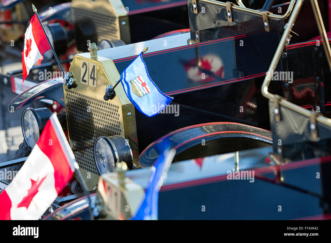Miniature cars at the Calgary Stampede Parade Stock Photo Alamy