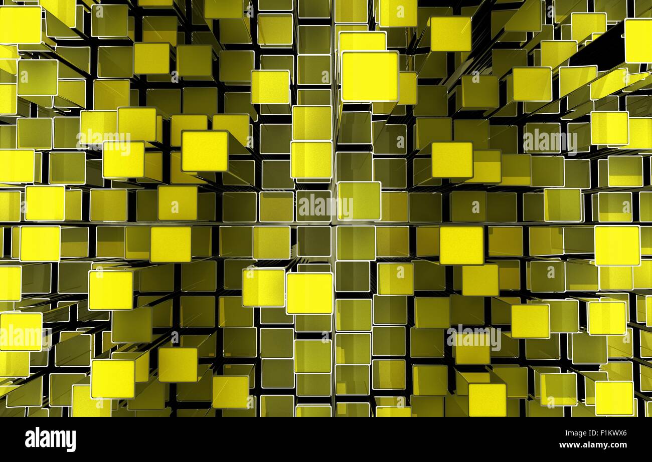 Yellow Bars Abstract Background 3D Illustration Stock Photo Alamy