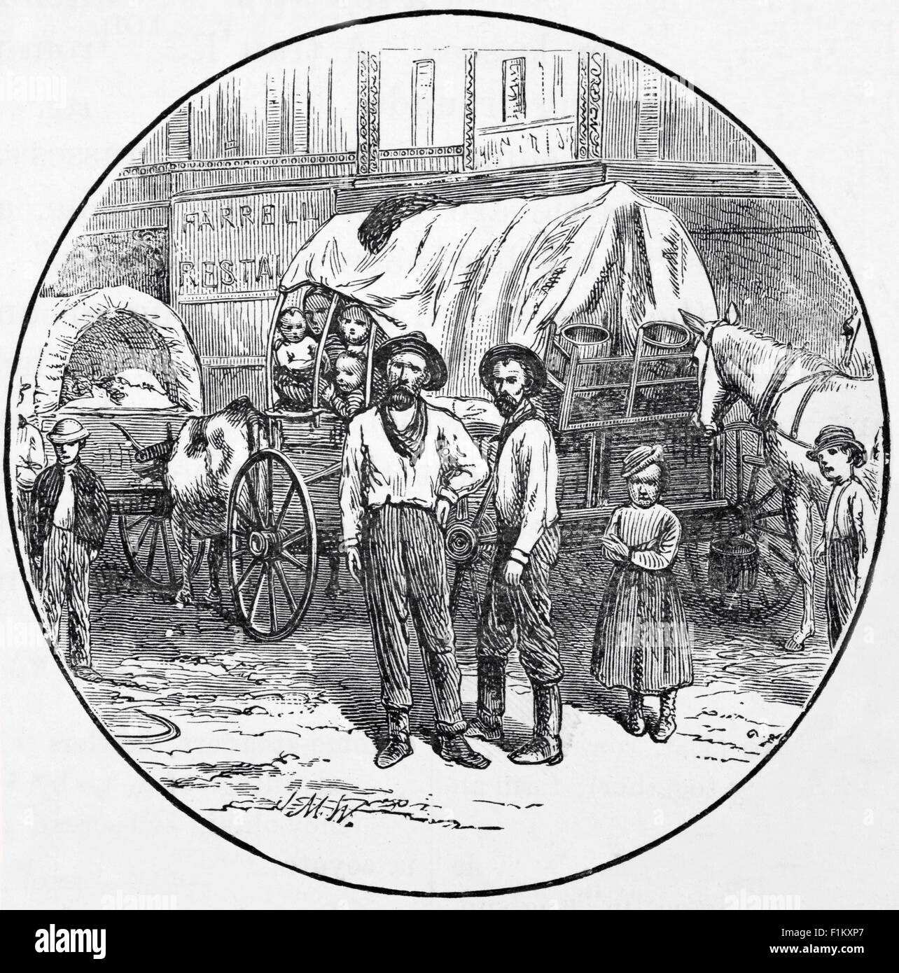 Homestead act 19th century hi-res stock photography and images - Alamy
