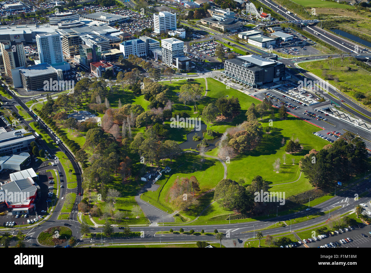 Hayman Park and Manukau City Centre, Auckland, North Island, New