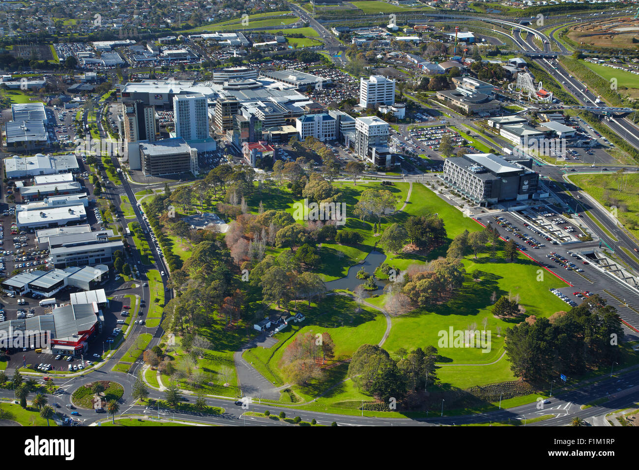 Hayman Park and Manukau City Centre, Auckland, North Island, New