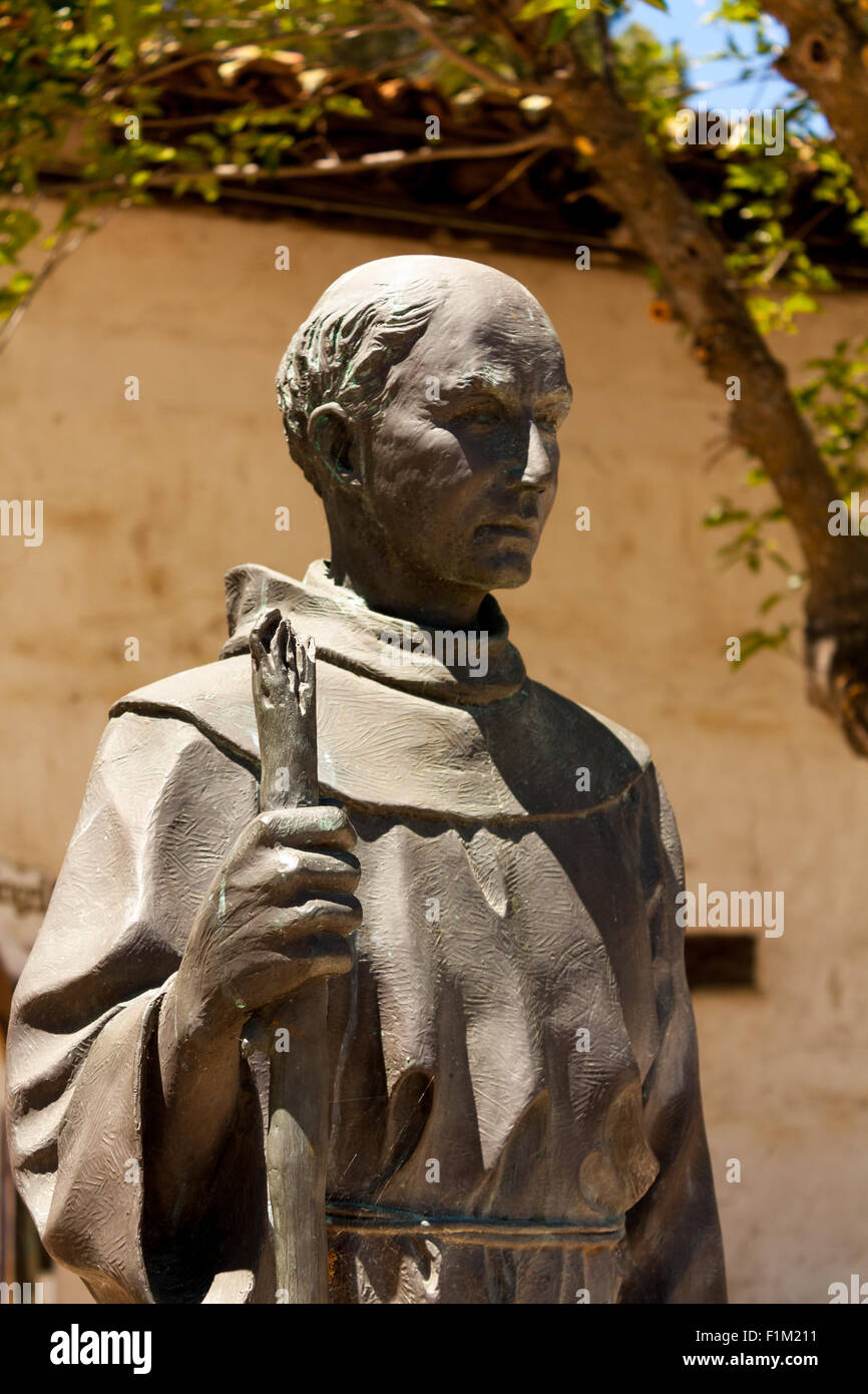 Statue of Father Junípero Serra Stock Photo