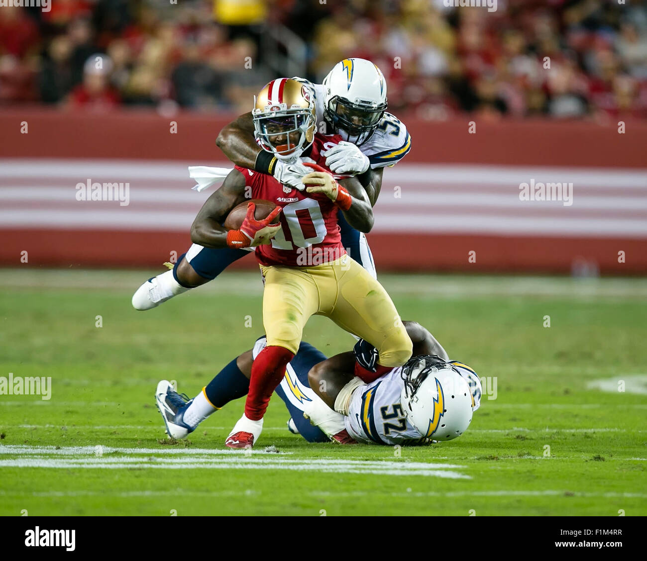 Detroit Lions wide receiver Bruce Ellington (12) runs with the ball after a  catch against the Carolina Panthers during an NFL football game Sunday,  Nov. 18, 2018, in Detroit. The Lions won