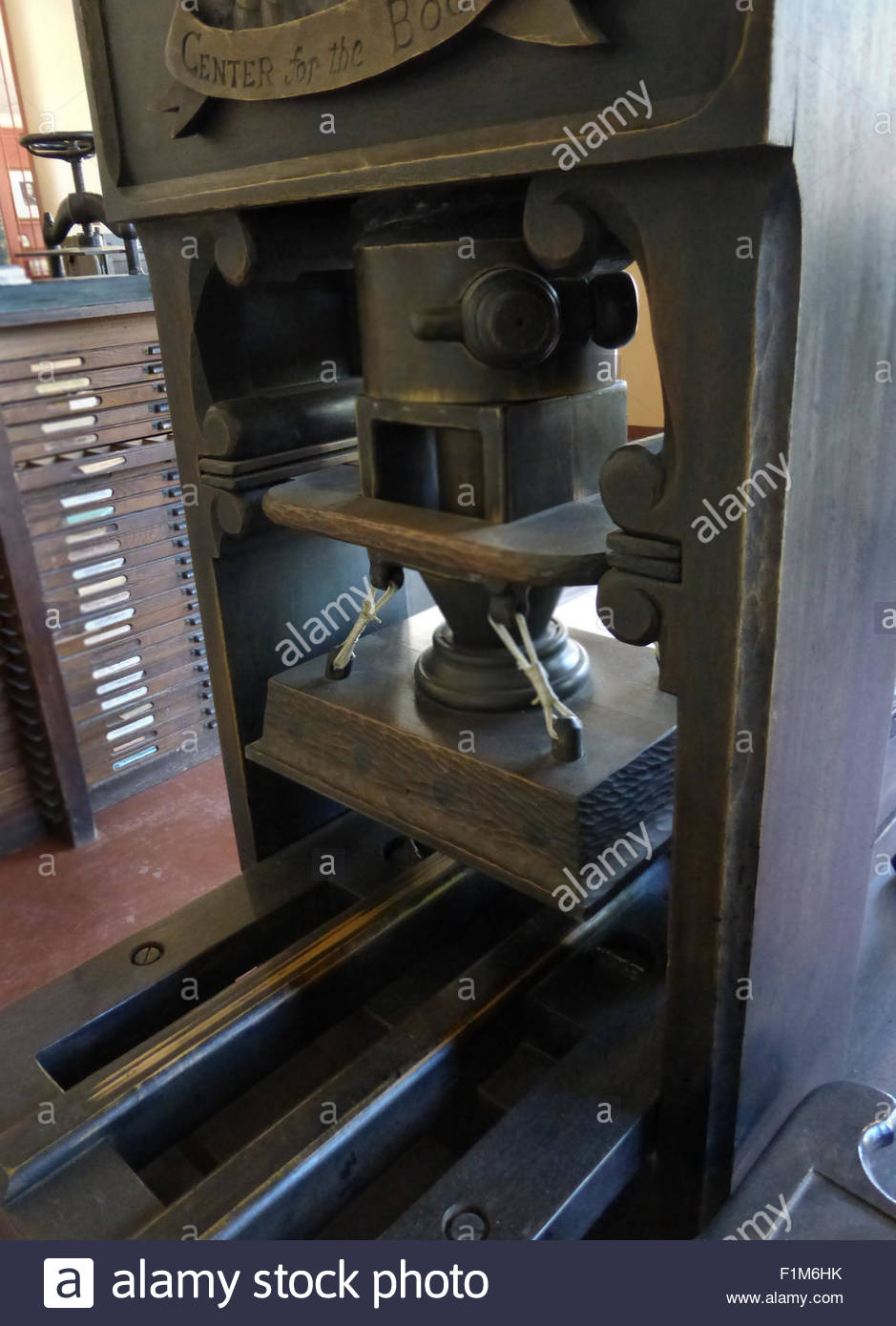 Wooden Printing Press Stock Photos & Wooden Printing Press Stock Images