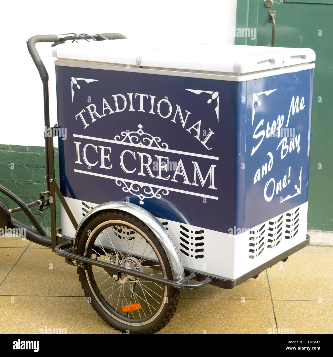 ice cream bicycle shop